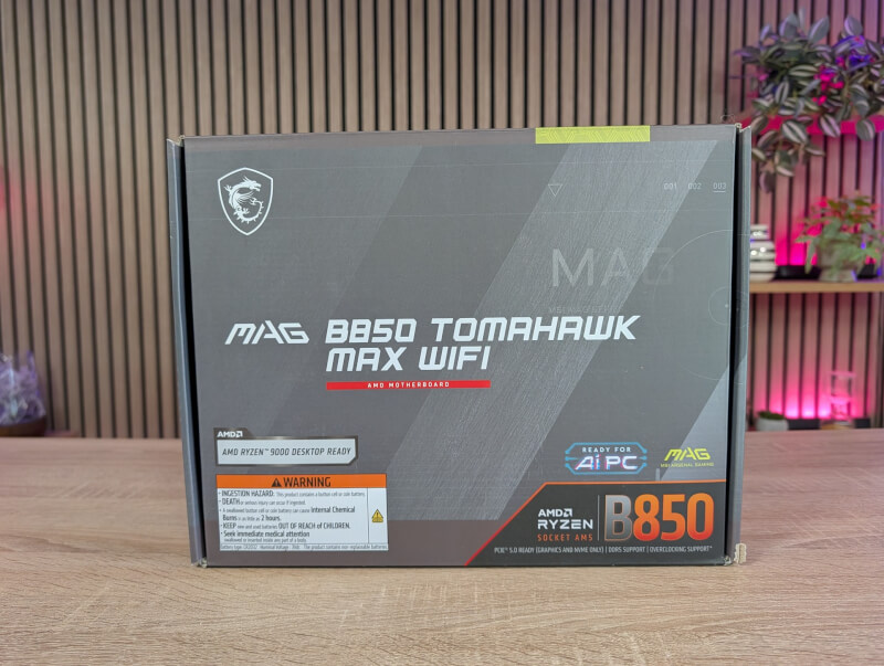 MSI MAG B850 Tomahawk MAX WiFi